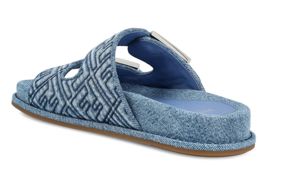 Fendi denim slides