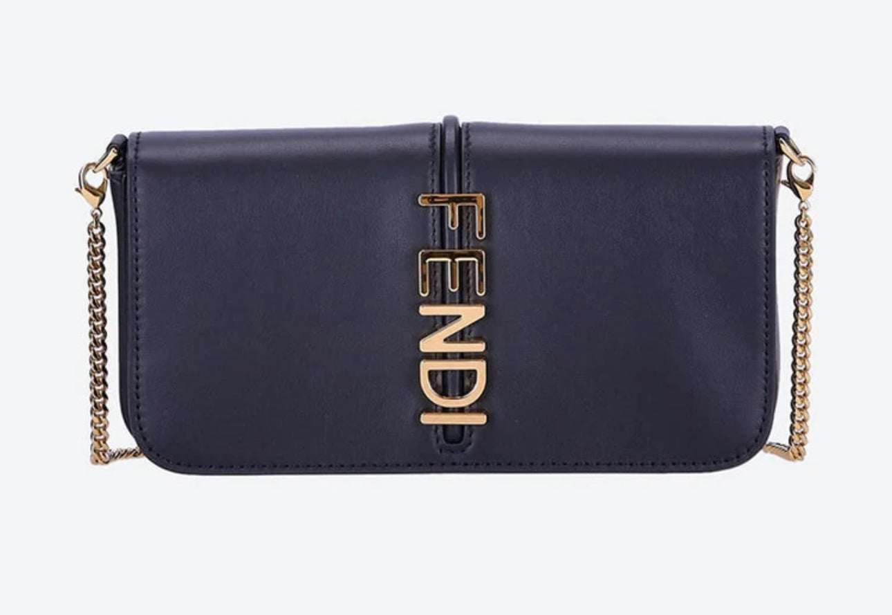 Fendi wallet on chain new woth box